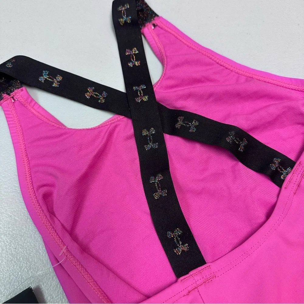 Under Armour Girls Pink‎ One-Piece Swimsuit